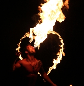 Feuershow Hochzeit Cottbus